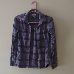 Purple women's Carhartt flannel